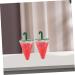 NUOBESTY 10pcs Boxes Umbrella Carton Wedding Decoration Small Boxes for Baby Party Supplies Mini Paper 14x8.3CM Watermelon Red - Buy Online on GoSupps.com