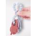 Shop BPA-Free Silicone Teething Toys - Moon Rainbow & Elephant Teething Rings in Mauve & Purple - Buy Online on GoSupps.com