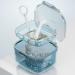 Multi-Purpose Prosthesis Bath Box & Cleaning Case - Portable Retainer Storage with Sieve Basket for Travel - Buy Online on GoSupps.com