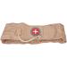 Lumbar Spine Support Belt for Lower Back Relief | Decompression & Traction for 29-49 Waist (Khaki) | International Shipping Available - Buy Online on GoSupps.com