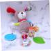 Shop Toyvian Baby Toys - Adorable Plush Crib Toys with Ring Bell for Infants - Size 1 - Buy Online on GoSupps.com