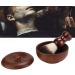 Agate Razor Brush Set for Men | 2-Piece Beard & Shaving Tool Kit | Wooden Shell & Foam Cleaner | Premium Shaving Accessories - Buy Online on GoSupps.com