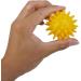 Soft Yellow Massage Ball with Knobs - 5.5 cm Stress Relief Massager for Relaxation - Buy Online on GoSupps.com