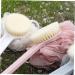 Healeved Bath Scrubber - Pink Handle Bath Brush Shower Sponge - Buy Online on GoSupps.com