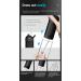 6-Mode Portable Oral Irrigator - Waterproof Water Flosser for Travel & Home Use | Black - Includes 4 Nozzles - Buy Online on GoSupps.com