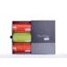 Khla - Coffret de 3 Th s Bio Petit-D jeuner - 3 Boites M tal Vrac - Coffret Cadeau Th s d Asie Offrir - Chun Mee Breakfast OP & Earl Grey - Th d Asie V g tal - Tisane Infusion