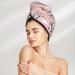 Hair Towel Wrap with Button - Quick Drying Turban & Head Towel - Panda Design - Buy Online on GoSupps.com