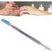 Nail Bevel Cuticle Pusher Stainless Steel Double Ended Nail Art Bevel Cuticle Pusher Manicure Tool Large Size - Buy Online on GoSupps.com