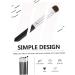 Baluue 14 Pcs Eye Makeup Brushes Elf Lip Balm Eyeshadow Brush Small Makeup Brush Face Cosmetic Wood Black - Buy Online on GoSupps.com