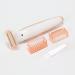 Replacement Heads & Guide Combs for Flawless Body Rechargeable Ladies Shaver - Includes Cleaning Brush & Velvet Bag - Buy Online on GoSupps.com