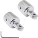 Stainless Steel Bimini Top Cap Eye End Boat Fitting - 2 Pack, Fits 7/8 or 1 Round Tubing - Shenghuiss 316 SS, L Shape Hex Key Included - Buy Online on GoSupps.com