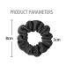 Minihope Faux Suede Scrunchies for Hair - 8 Pack Narrow Size Black Hair Accessories for Women and Girls - Buy Online on GoSupps.com
