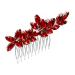 Mikinona Bridal Headwear Bridal Hair Accessories Hair Combs for Wedding Rhinestone Hair Accessories Hair Side Combs Diamond Hair Accessories Wedding Hair Clips for Brides Hair Comb Clips