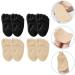 Lurrose 4 Pairs Sponge forefoot pad high heel liners gel Forefoot insert high heel insoles Non Slip Shoe Insert metatarsal insoles Shoe Pad 4d mesh stretch fabric - Buy Online on GoSupps.com