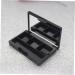 Beavorty 12 pcs makeup palette eyeshadow eye shadows magnetic Empty Eyeshadow Palette matchbox cosmetic mini 4.5X7.2CMx3pcs Black 2x3pcs - Buy Online on GoSupps.com