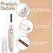 kivrimlarv Electric Eyelash Curler - USB Rechargeable Warmer | USB Wand Curler with Ergonomic Design Quick Warm-Up Three- Temperature Contro - Buy Online on GoSupps.com