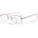 Buy CessBlu UV Blue Light Filter Glasses | Bendable Bridge Computer Eyeglasses for Women | Stylish Pink 0.0 x Reading Glasses - Shop Internationally - Buy Online on GoSupps.com