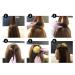 2PCS Soft Sponge Hair Base Inserts for Women - Bun Maker & Styling Accessory in Beige - Buy Online on GoSupps.com