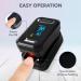 Blaux Finger Pulse Oximeter - Accurate Oxygen Monitor & Blood Oxygen Saturation Device | Digital Display for Home Use & Seniors | Battery-Powered Pulse Oximetry Monitoring - Buy Online on GoSupps.com