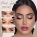 Anjoize Dark Brown Eyebrow Pencil - Long Lasting Smudge-Proof 4-Tip Microblade Pen for Women | International Shipping Available - Buy Online on GoSupps.com