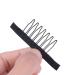 24pcs Black Wig Combs with 7-Teeth Steel Teeth for Wig Making & Hairpiece Caps - Wig Accessories Tools - Buy Online on GoSupps.com