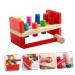 Ibasenice Colored Knock Stand Desktop Toy Set - Wooden Hammer Cutting Puzzle & Striking Toys for Kids - Buy Online on GoSupps.com