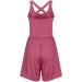 Women's Summer Short Jumpsuit - Sexy High Waist Romper with Sleeves & Circular Neckline | Y2K Aesthetic Playsuit - Perfect for Workouts - Available in Red XL - Buy Online on GoSupps.com