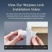 Norjews Child & Baby Safety Proof Magnetic Cupboard Locks (8 Locks & 2 Keys) Easy Install in Seconds Invisible Child Safety Locks for Cabinets and Drawers No Screws or Drilling White 8 Piece Set White - Buy Online on GoSupps.com