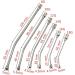 Adhere To Fly Baby Bird Parrot Manual Feeding Syringe Set with 6 Curved Gavage Tubes and Metal Spoon - 20ML - Buy Online on GoSupps.com