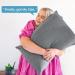 Newentor Dual Comfort Memory Foam Family Pillow - Neck Support Side Sleeper Pillow for Neck Pain Relief - 6 Sizes Suitable for Kids, Adults, Elderly - Buy Online on GoSupps.com