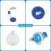 NESSI OTC Spacer for Adults - Blue Mask & Mouthpiece Spacer for Optimal Breathing | International Shipping Available - Buy Online on GoSupps.com