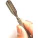 Stainless Steel Dual Head Cuticle Nail Pusher - Professional and Personal Use Nail Art Tool for Manicure and Pedicure - Buy Online on GoSupps.com