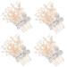 FRCOLOR Rhinestone Headpiece Wedding Hair Side Comb
