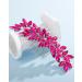 Rumtock Hot Pink Rhinestones Hair Comb for Women Girls Wedding Bridal Hair Piece Handmade Jewelry Banquet Prom (Hot Pink) - Buy Online on GoSupps.com