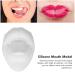 Tongue Puncture Practice Tool | 3D Silicone Mouth Model & Nail Display Set (White) - Buy Internationally - Buy Online on GoSupps.com
