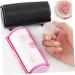 minkissy Nail Oil Remover Easy Use Nail Art Accessories Nail Beauty Tool Kit Manicures Tools Nail Art Supplies Seal Cosmetic 11.5X6CM Black - Buy Online on GoSupps.com