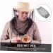 Midge Head Net Black | Anti-Mosquito Hat for Face Protection | Foldable Bug Netting for Camping & Hiking | Portable Outdoor Insect Mesh Accessory - Buy Online on GoSupps.com