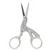 Diane Silver Stork Scissors for Eyebrows - 3.75 inches | Precision Eyebrow Grooming Tool - Buy Online on GoSupps.com