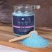 Accentra Relaxing Spa Bath Salt - Lavender Enriched Bath Crystals in Glass Jar with Cork Stopper & Wooden Spoon | International Shipping - Buy Online on GoSupps.com