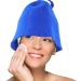 Yardwe 2-Piece Wool Felt Sauna Hat Set for Men & Women - Blue Water-Absorbing Shower Cap for Hair Protection - Buy Online on GoSupps.com