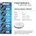 Buy Renata CR2032 Watch Batteries - 100 Pcs | Long-lasting International Shipping - Buy Online on GoSupps.com