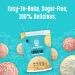 Lakanto Sugar Free Cookie Mix | Keto Friendly, Gluten & Dairy Free, 1g Net Carb - Buy Online on GoSupps.com
