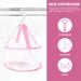 Beavorty 1 Set Makeup Brush Cleaning Brush Hanging Drying Rack Makeup Brush Drying Net Cleaning Scrubber Drying Bag Makeup Brush Cleaner Accessories Purple Dryer Silicone - Buy Online on GoSupps.com