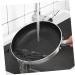 Zerodeko Flat Skillet Cooking Tool 1 PC Aluminum Steak Skillet Tool Universal Flat Bottom Wok Frying Pot Silver 39.5X20CM - Buy Online on GoSupps.com