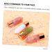 FRCOLOR 2 Pcs Mini Massage Essential Oil Roller Bottles & Facial Scraping Tool Pink Gemstone Perfume Sample Vials (9.35x5cm) - Perfect for International Shipping - Buy Online on GoSupps.com