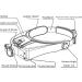 HeadbandMagnifying Glass 2 LED Illuminated Handsfree Head Mount Magnifier for Close Work Sewing Crafts Reading Science Detachable LED Light Headbandmagnifier - Buy Online on GoSupps.com
