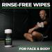 Gold BJJ Jiu Jitsu Wipes XL 45 Count Tea Tree Oil Face and Body Wipe - Cleansing Skin Defense for Martial Arts & Wrestling 1 - Buy Online on GoSupps.com