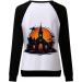 Halloween Costumes Printed Fashionable Casual Long Sleeved Zipper Round Neck Hoodies Womens Sweatshirt Size Black Small - Buy Online on GoSupps.com