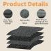 Buy Soap Bags - Exfoliating Soap Savers for Bar Soap | Deep Cleaning Soap Pouches - Black & Gray - Perfect for Bath & Shower - Buy Online on GoSupps.com