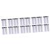 FOMIYES 16 Pcs Eyebrow Stickers Make up Kit Brow Shaper Stencil 6d Hair-like Eyebrows Stickers Makeup Tools